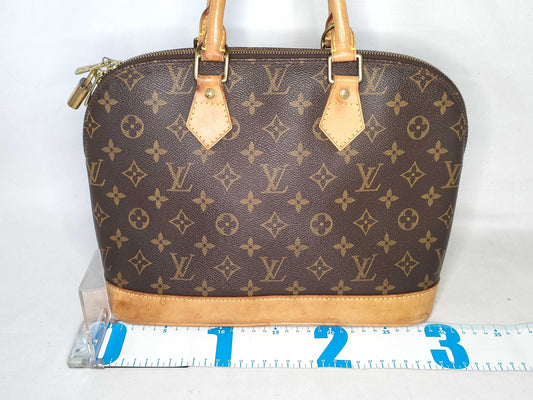 LOUIS VUITTON Monogram Alma Handbag M51130