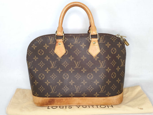 LOUIS VUITTON Monogram Alma Handbag M51130