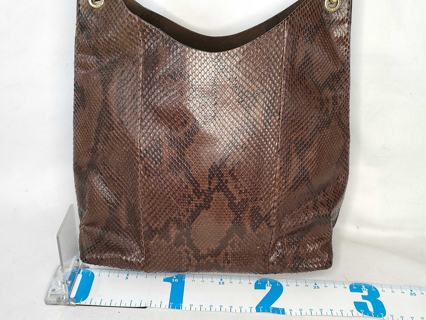 GUCCI Bamboo GUCCI Gucci Bamboo Shoulder Bag Python Shoulder Bag