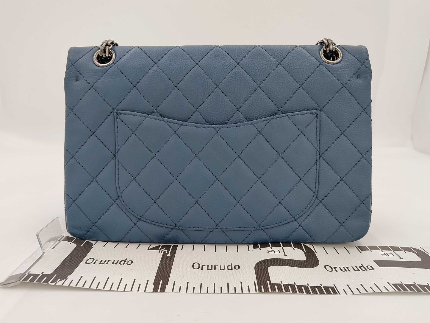 CHANEL Caviar Skin CHANEL 2.55 Caviar Skin Matelasse Shoulder Bag