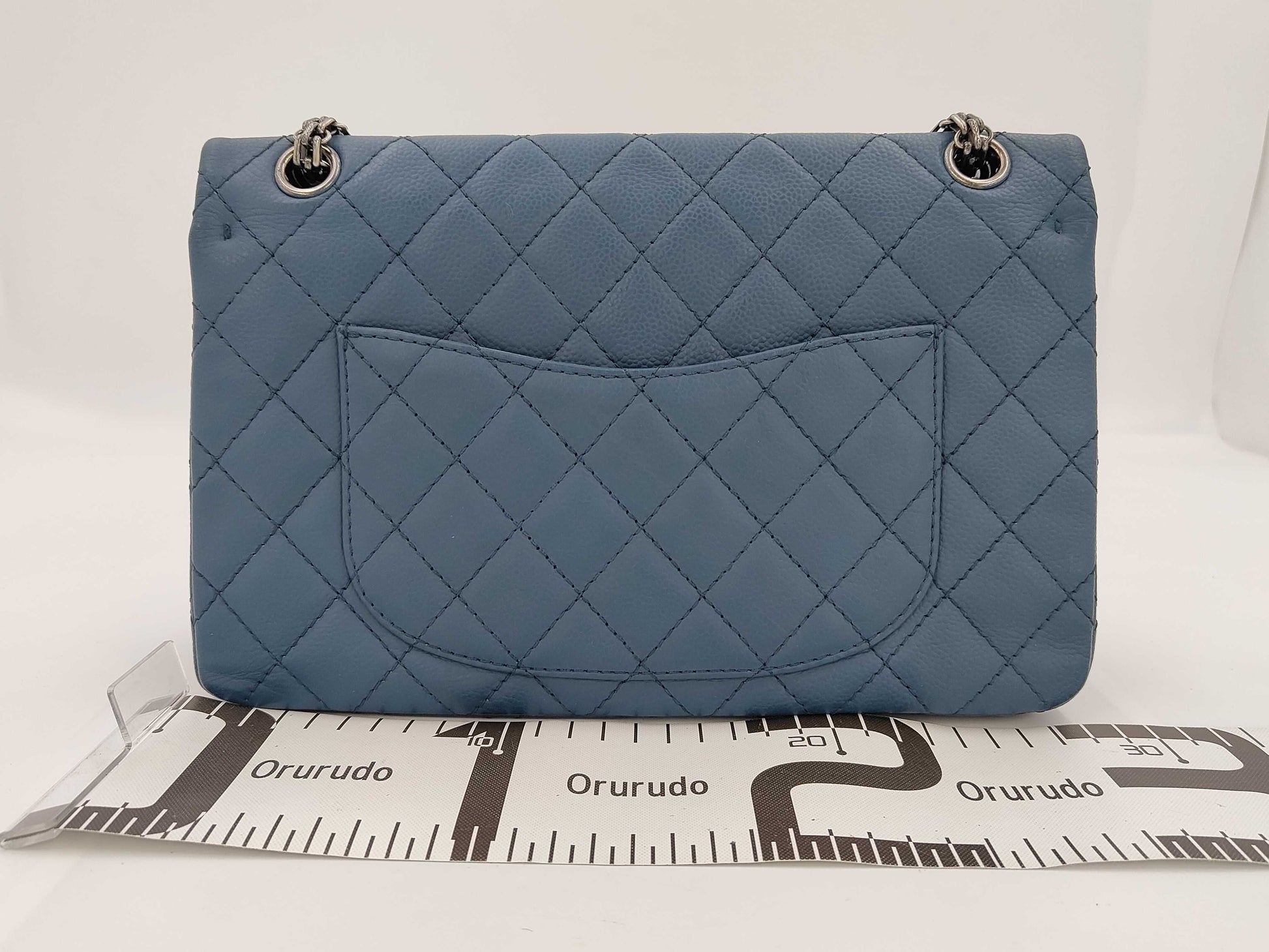 CHANEL Caviar Skin CHANEL 2.55 Caviar Skin Matelasse Shoulder Bag