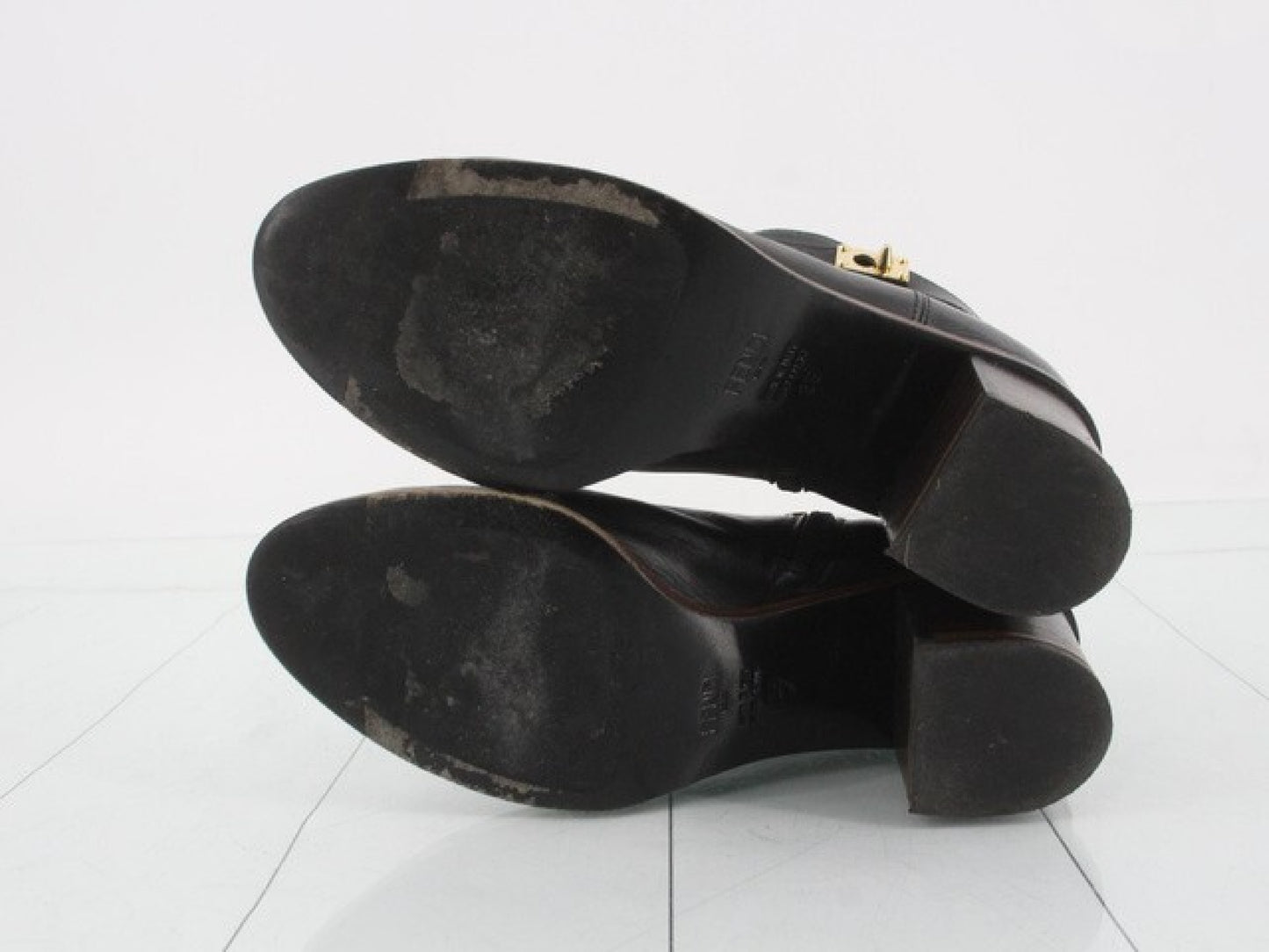 FENDI Leather Short Boots Size 36 Other Shoes