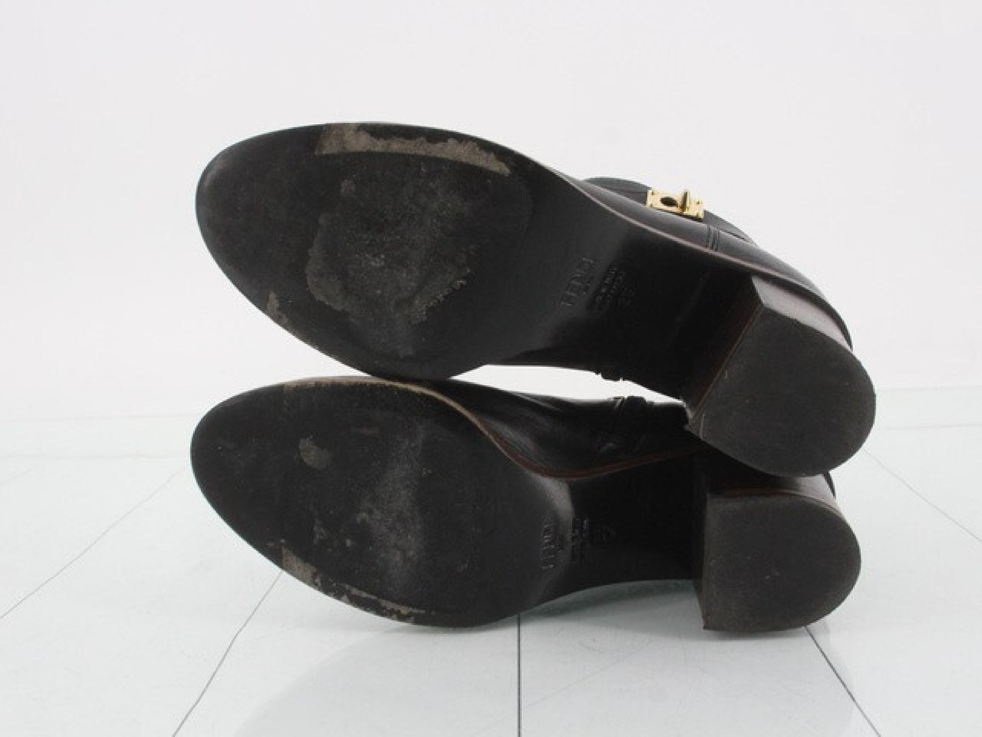 FENDI Leather Short Boots Size 36 Other Shoes