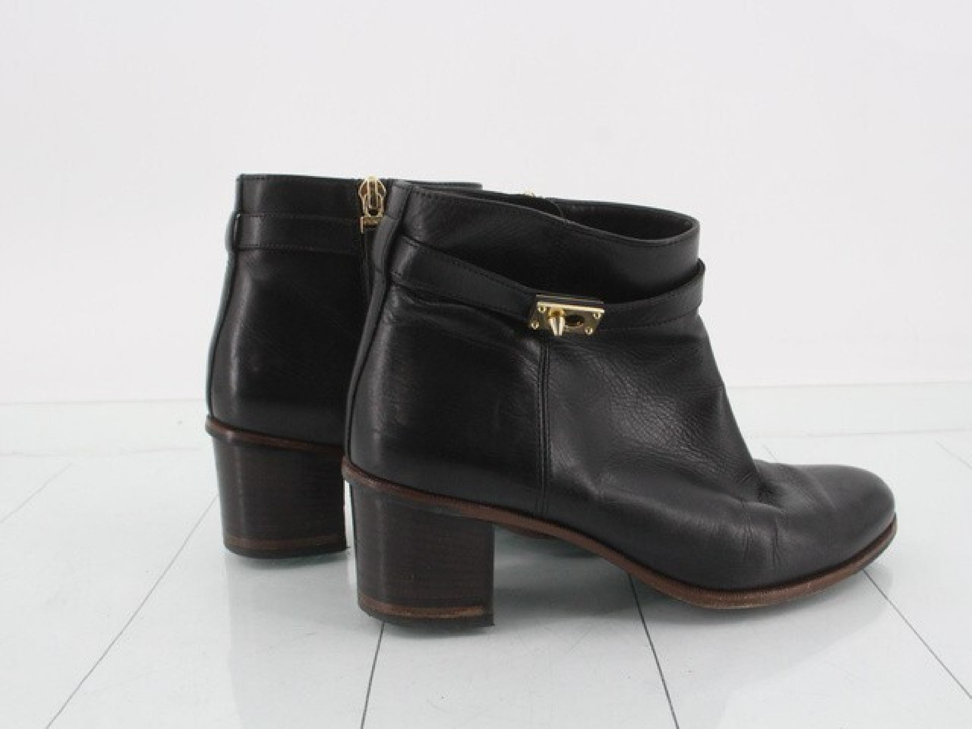 FENDI Leather Short Boots Size 36 Other Shoes