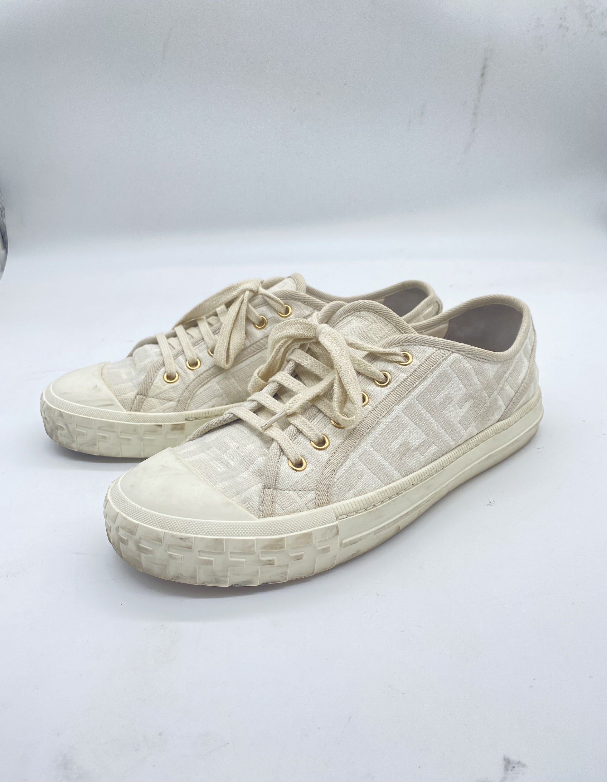 FENDI Zucca Sneakers 7E1553 Size 27 Sneakers