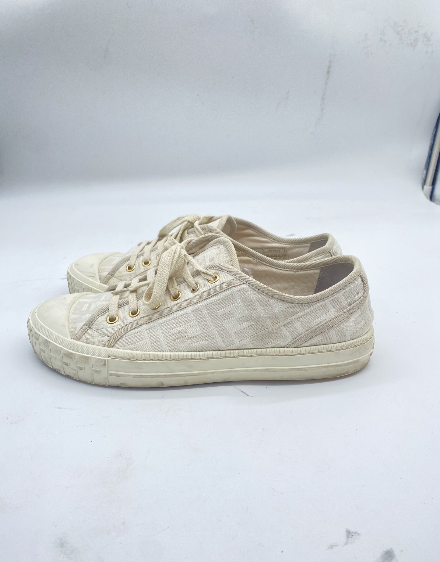 FENDI Zucca Sneakers 7E1553 Size 27 Sneakers
