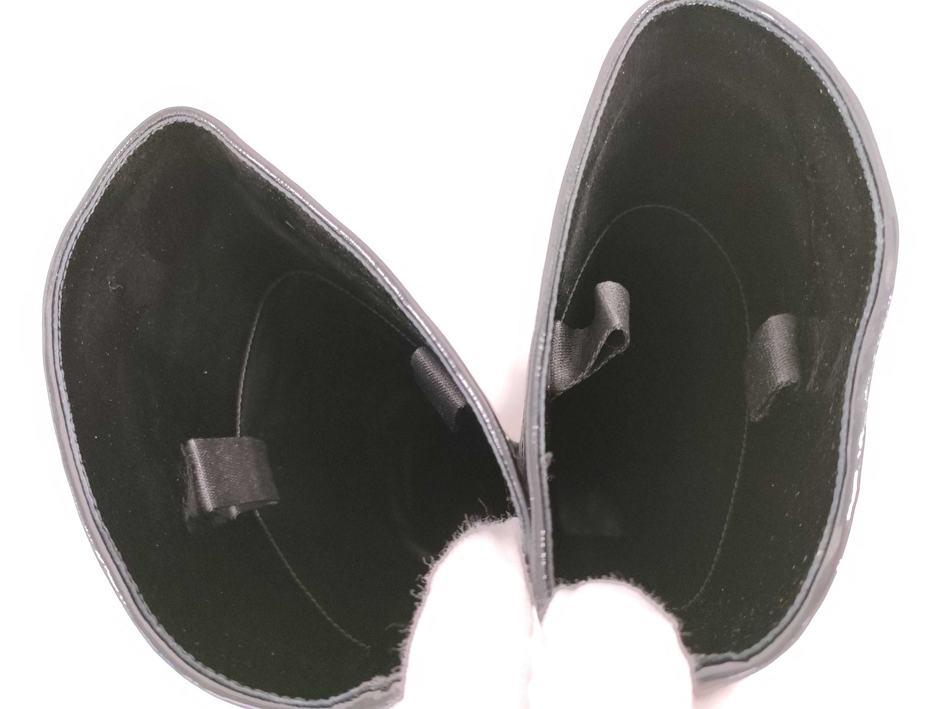 PRADA Enamel Long Boots 381/2 Other Shoes