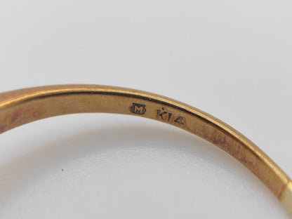 MIKIMOTO Pearl Ring, Diameter: Approx. 8.4mm, 14K Gold, 3.0g 