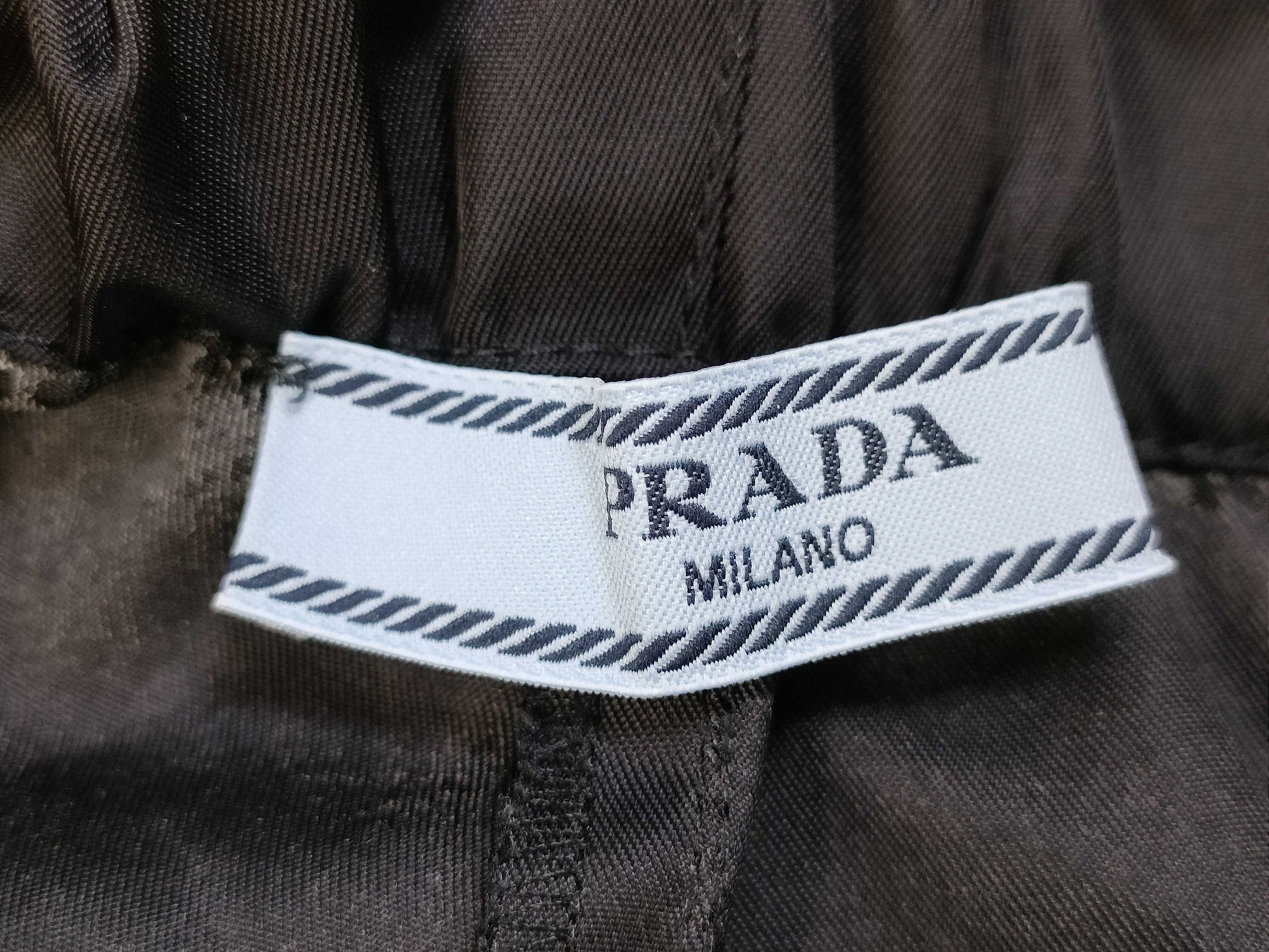 PRADA PRADA Nylon Logo Shorts 22C757 Pants