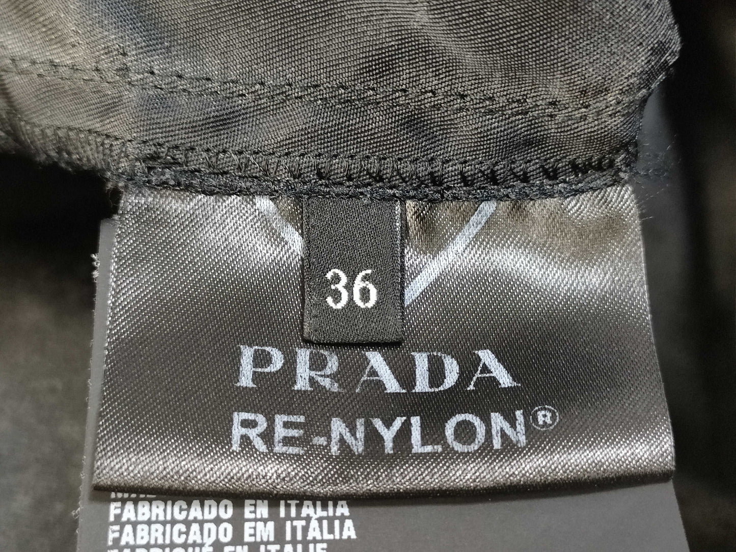 PRADA PRADA Nylon Logo Shorts 22C757 Pants
