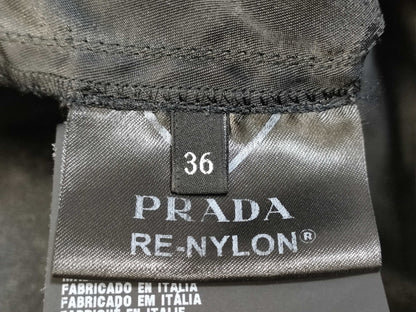 PRADA PRADA Nylon Logo Shorts 22C757 Pants