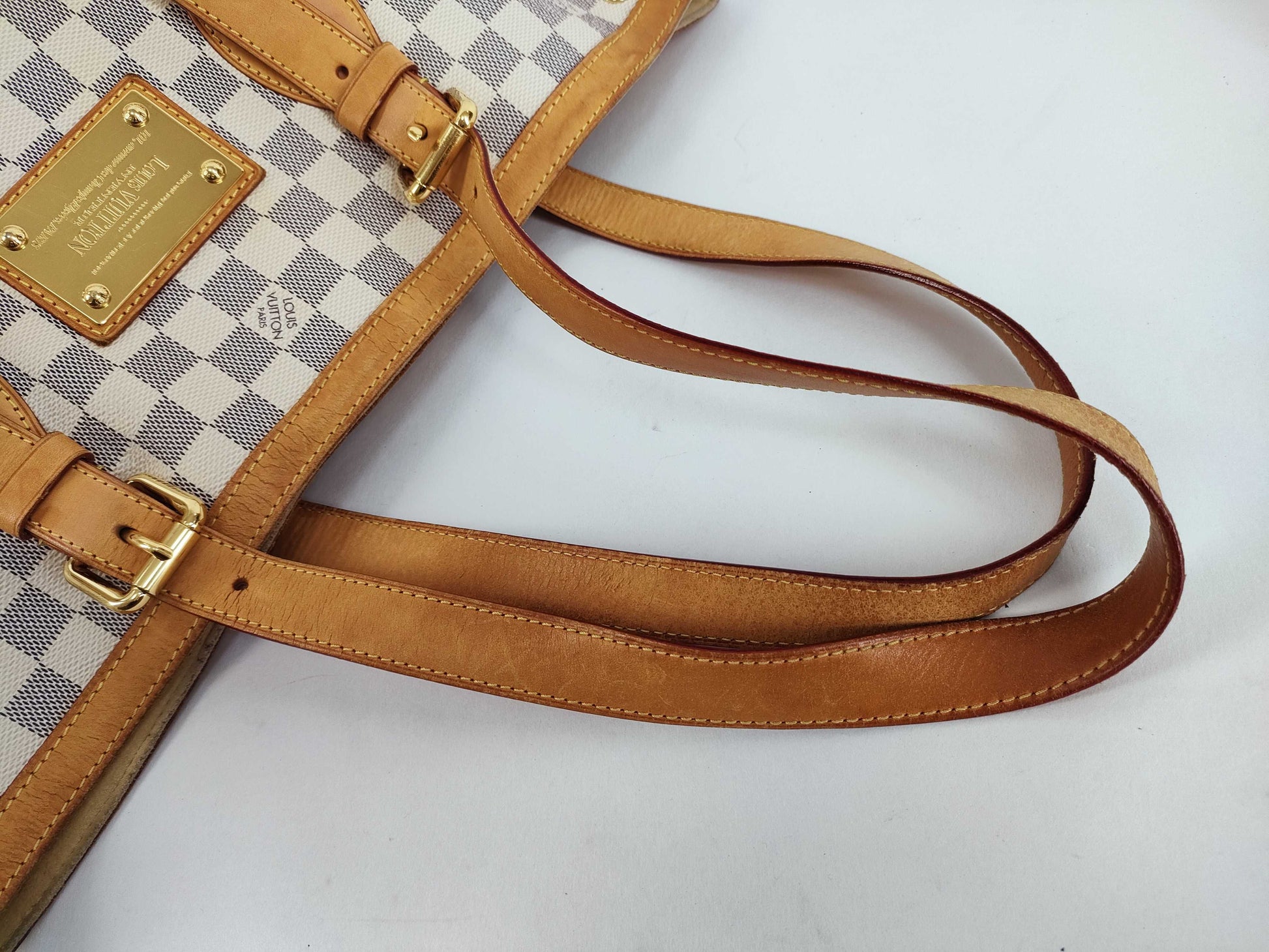 LOUIS VUITTON Damier Azur Louis Vuitton Damier Tote Bag Tote Bag