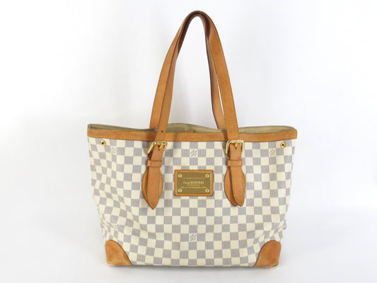 LOUIS VUITTON Damier Azur Louis Vuitton Damier Tote Bag Tote Bag