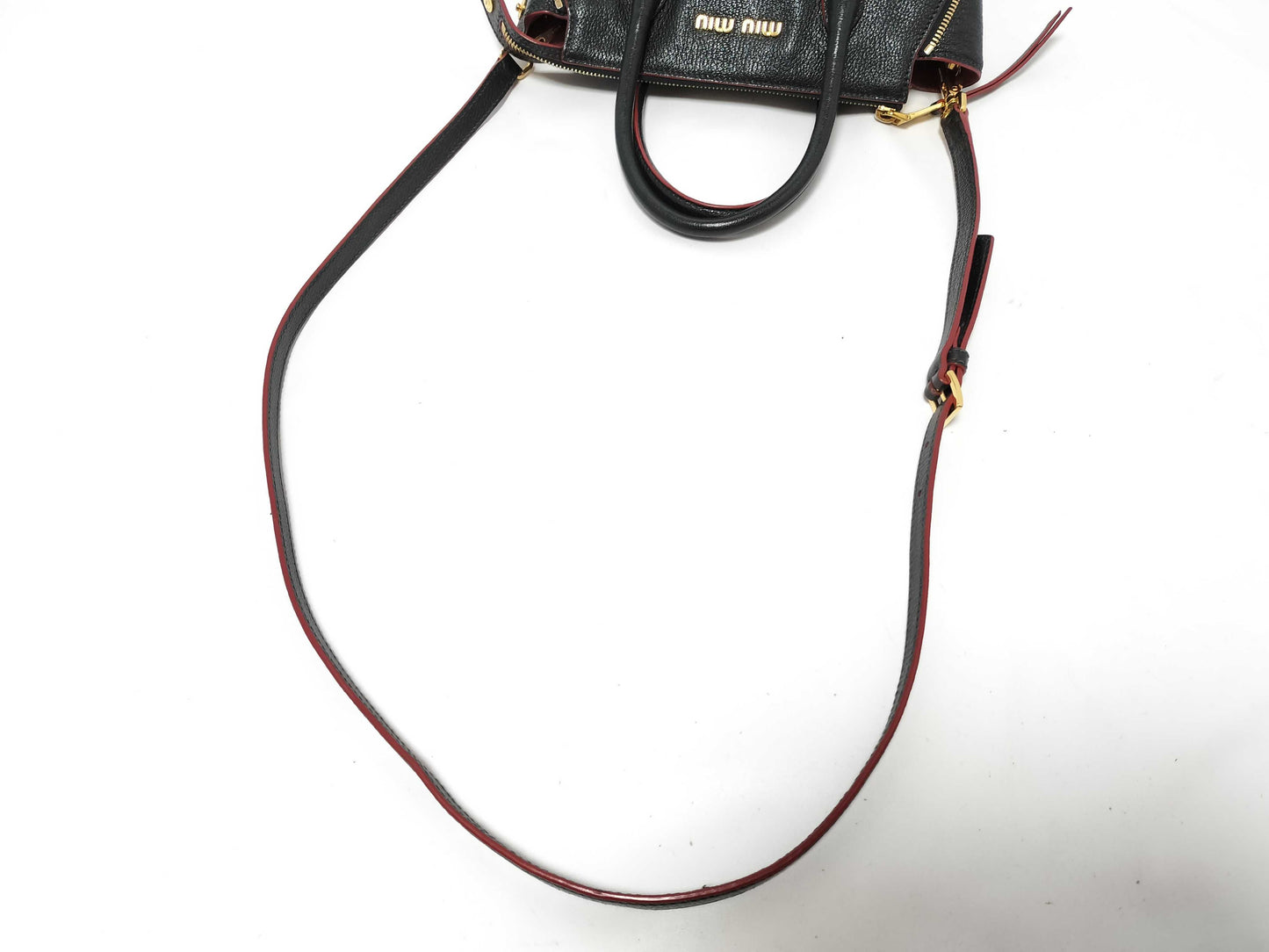 Miu Miu Miu handbag leather 2-way handbag