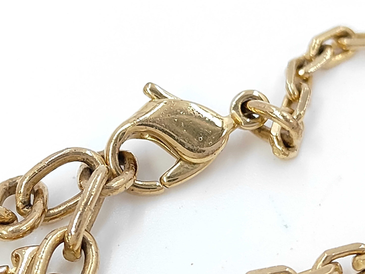 LOUIS VUITTON Brass Gamble Bracelet/Bangle