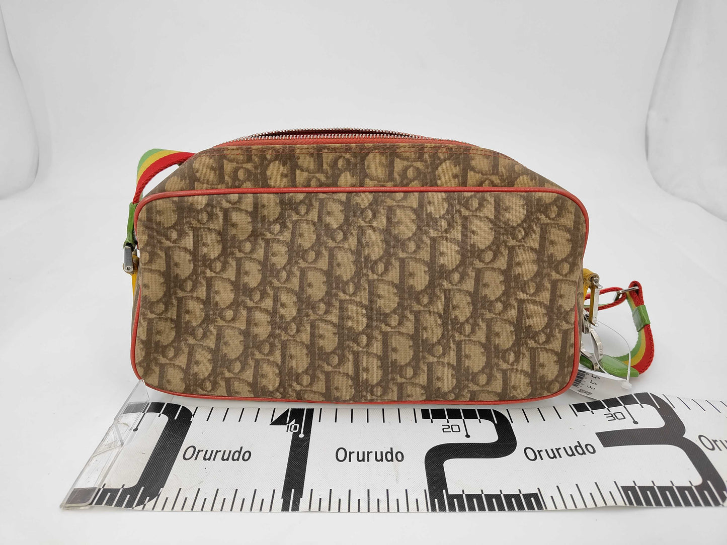 Dior Trotter Rasta Shoulder Bag PVC Shoulder Bag