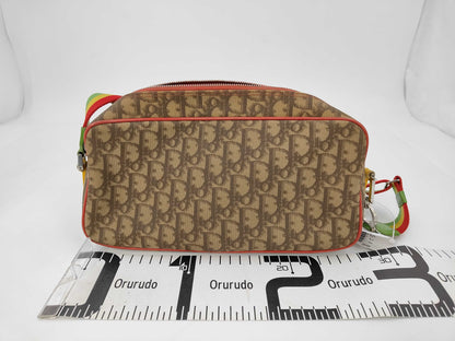 Dior Trotter Rasta Shoulder Bag PVC Shoulder Bag