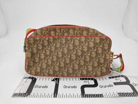Dior Trotter Rasta Shoulder Bag PVC Shoulder Bag