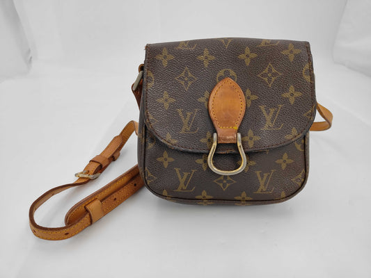LOUIS VUITTON LV Monogram Saint-Cloud PM 822 Shoulder Bag