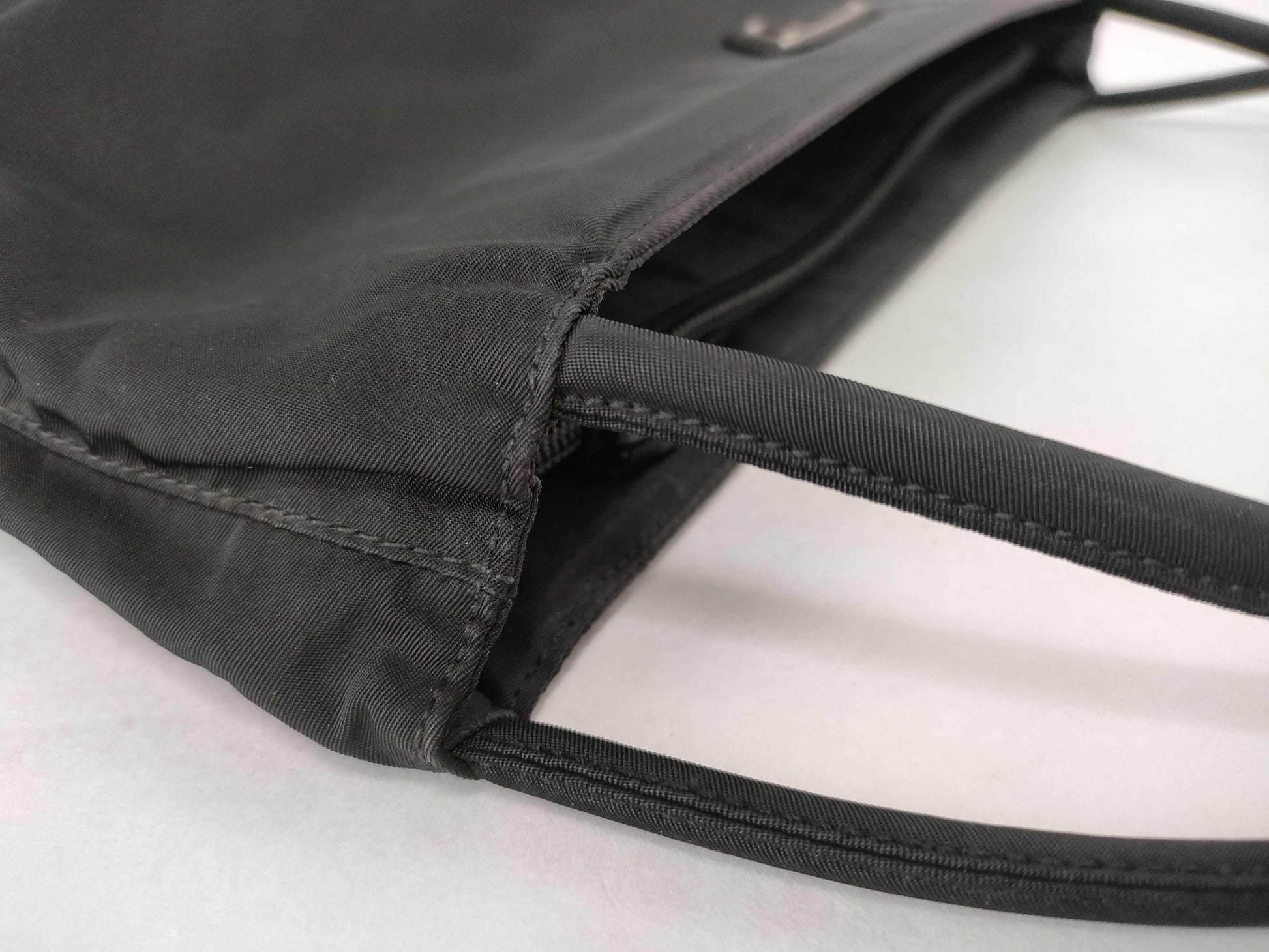 PRADA Nylon Prada Tote Bag Nylon Black Tote Bag