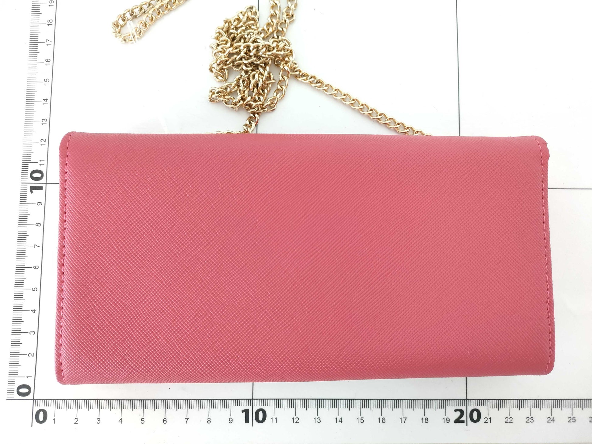 Vivienne Westwood Pink Chain Shoulder Wallet
