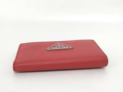 PRADA Prada 6-ring key case, red.