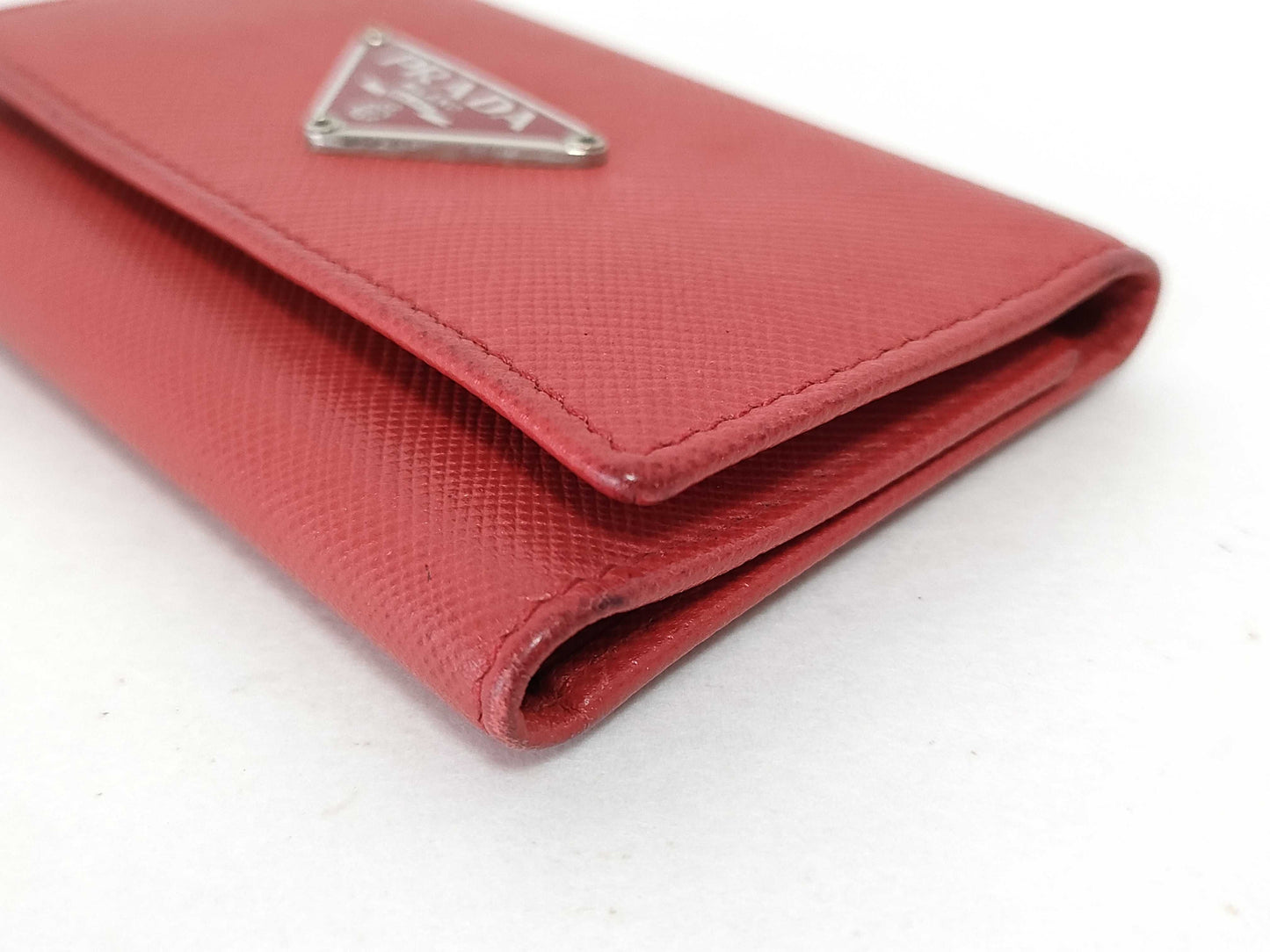 PRADA Prada 6-ring key case, red.