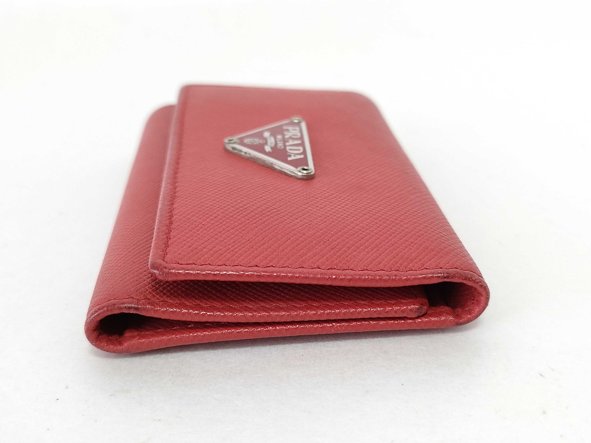 PRADA Prada 6-ring key case, red.