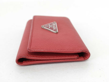 PRADA Prada 6-ring key case, red.