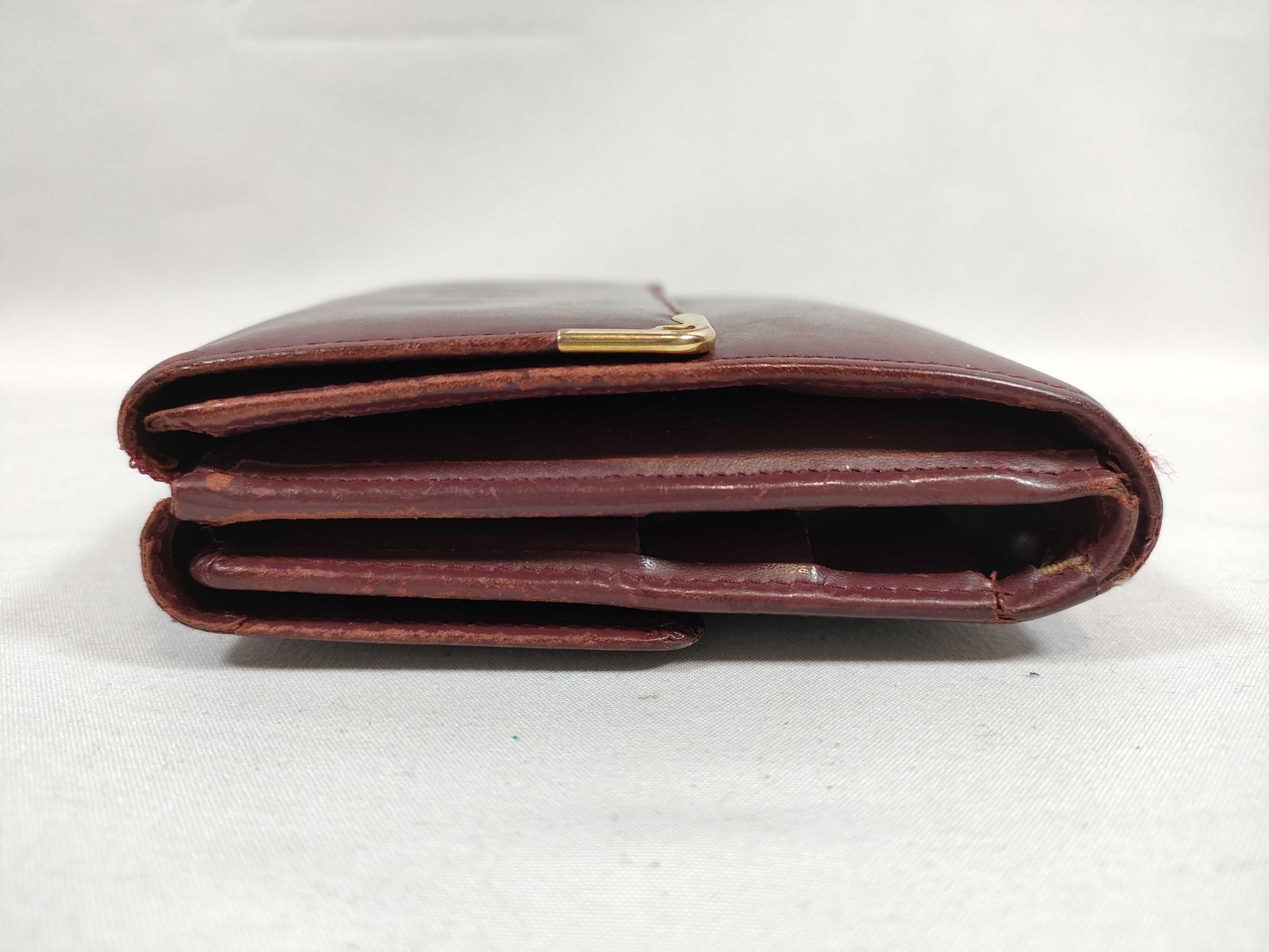 Cartier Must Cartier Wallet Must Line Bifold Leather Wallet