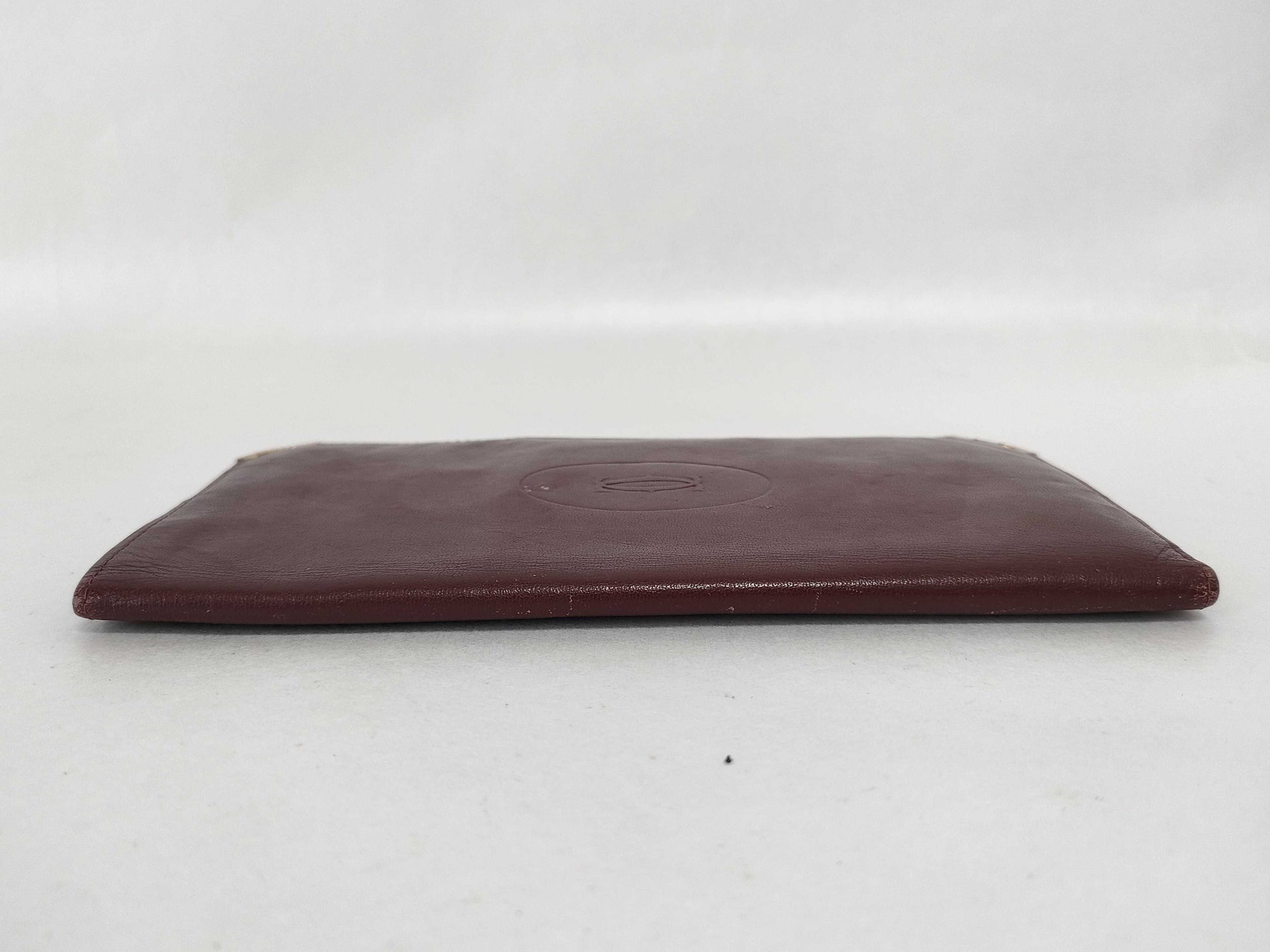 Cartier Must Cartier Long Wallet Must Line Leather Wallet