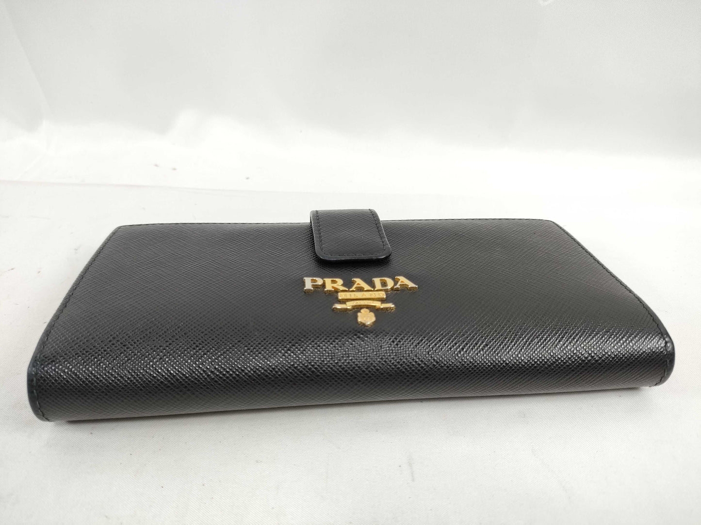 PRADA PRADA 1MV025 Saffiano Black Wallet