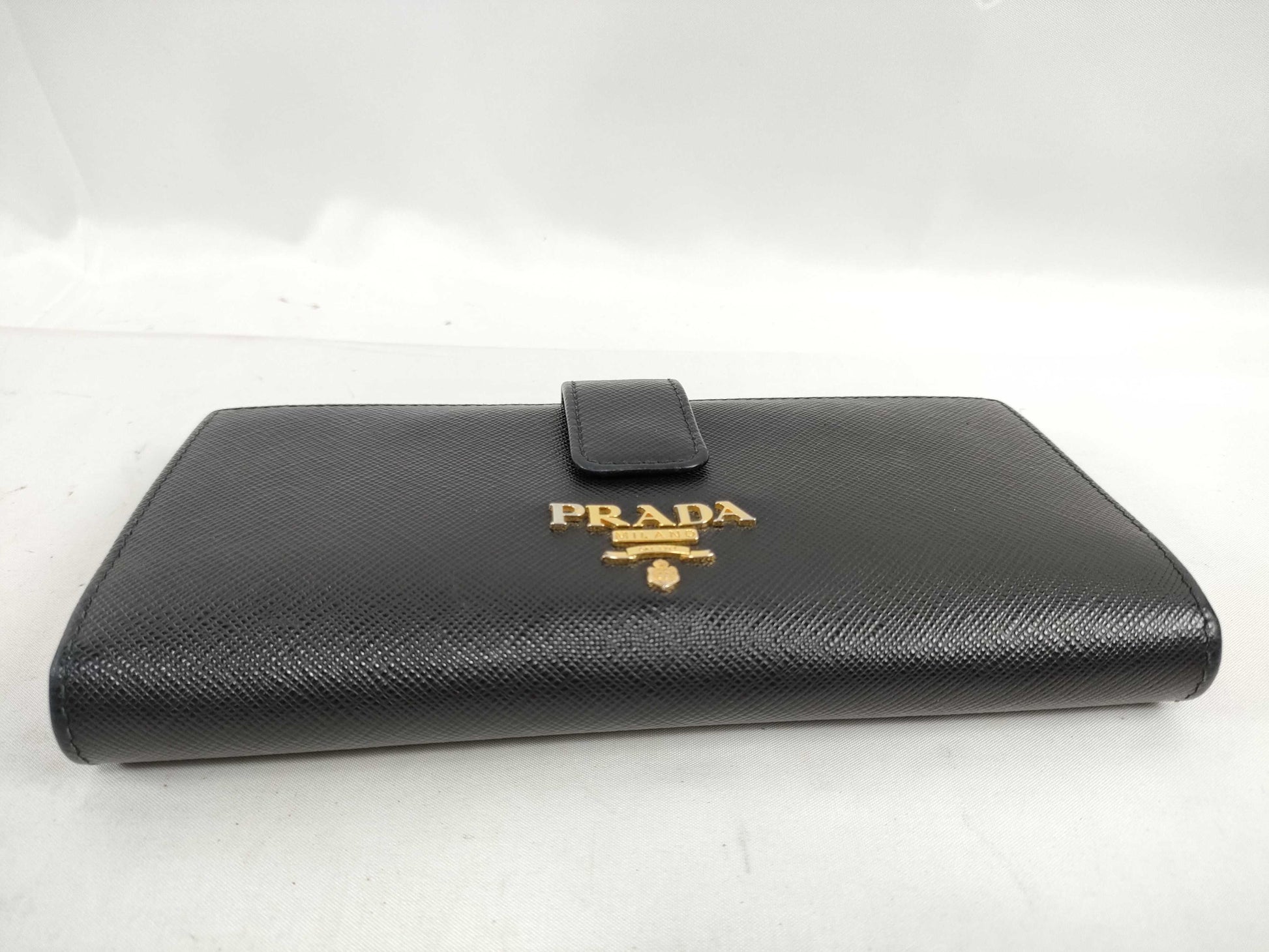 PRADA PRADA 1MV025 Saffiano Black Wallet