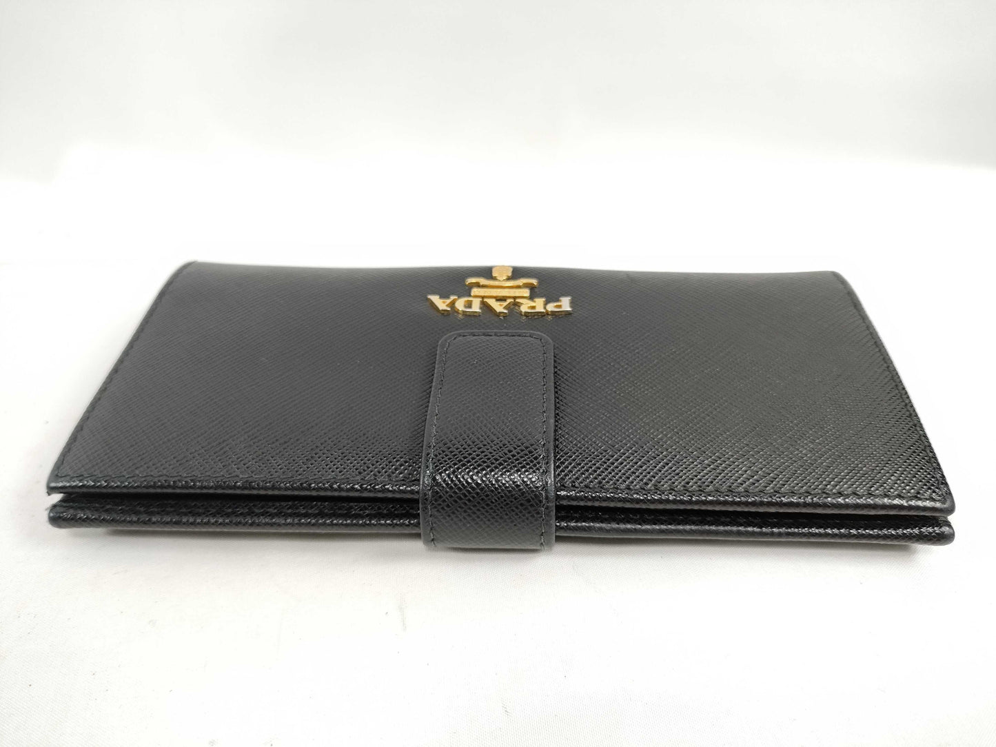 PRADA PRADA 1MV025 Saffiano Black Wallet