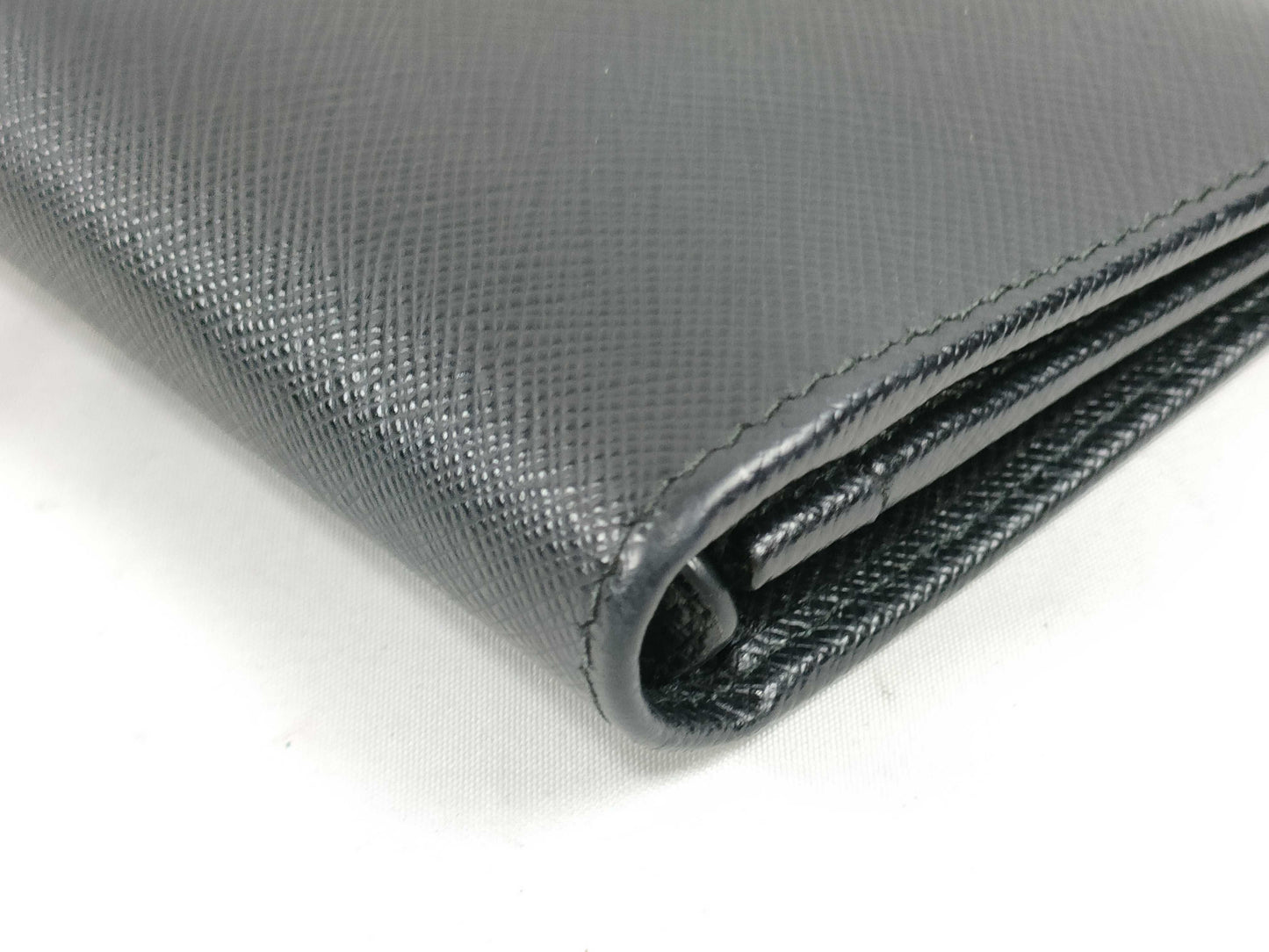 PRADA PRADA 1MV025 Saffiano Black Wallet