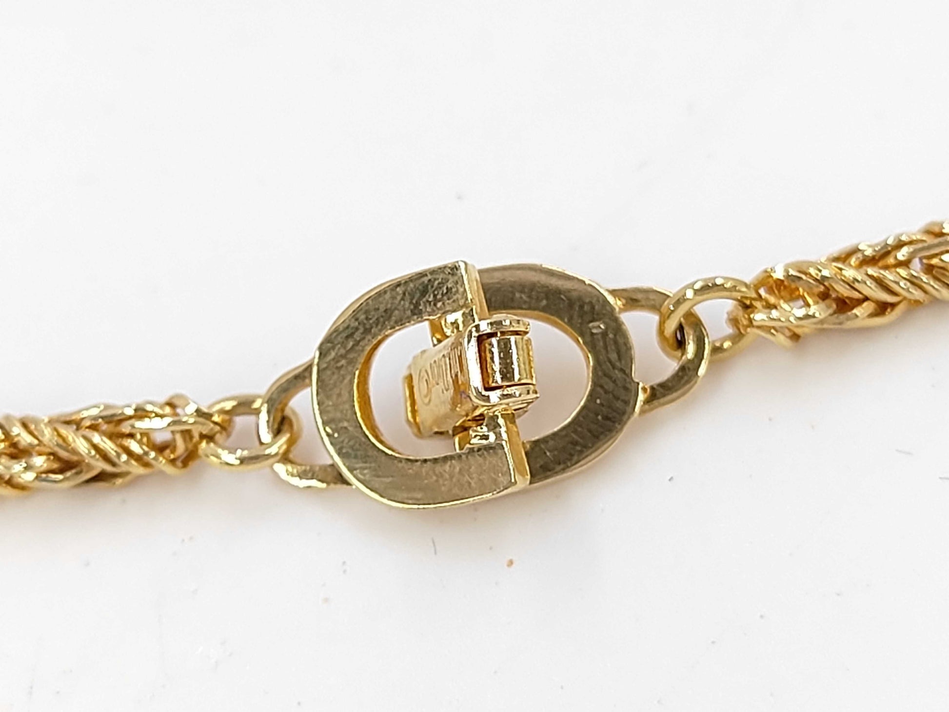 Dior Twisted Rope Necklace, Gold