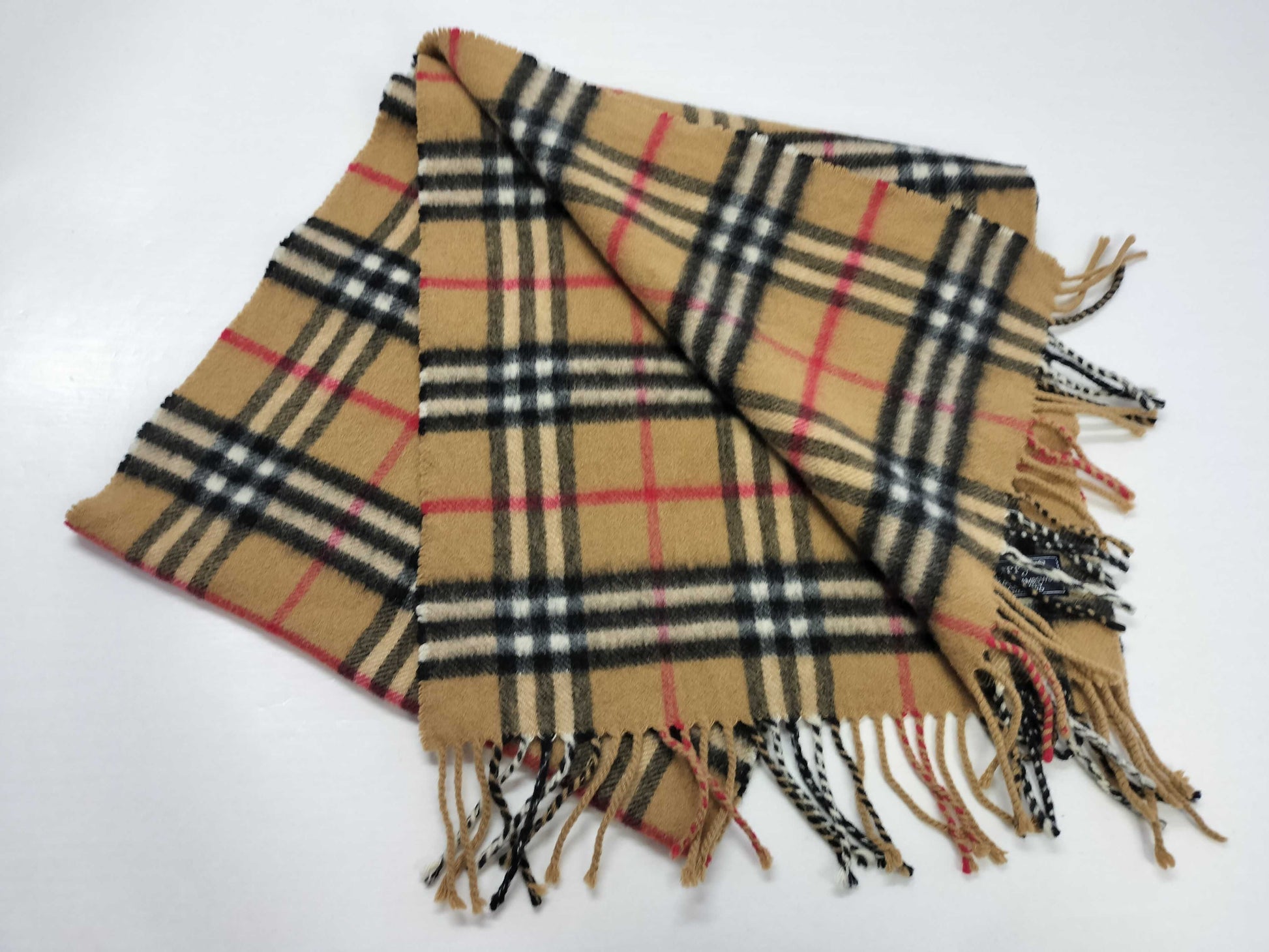 BURBERRY 60% Cashmere Scarf