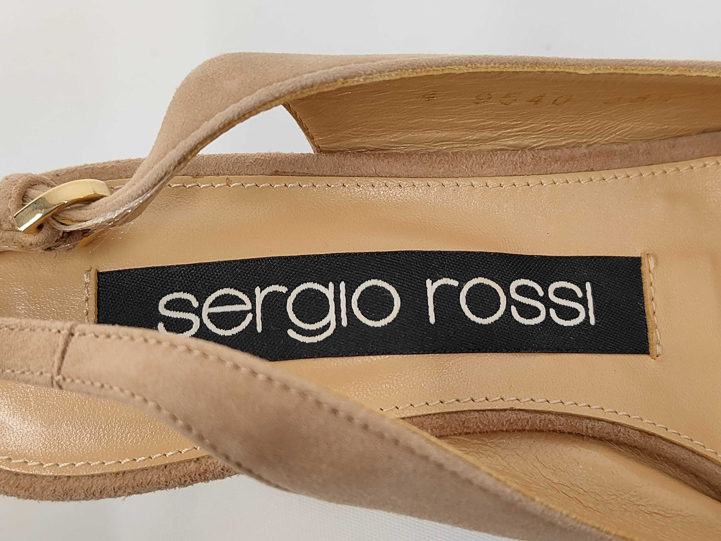 Sergio Rossi Beige Size 35.5 Sandals