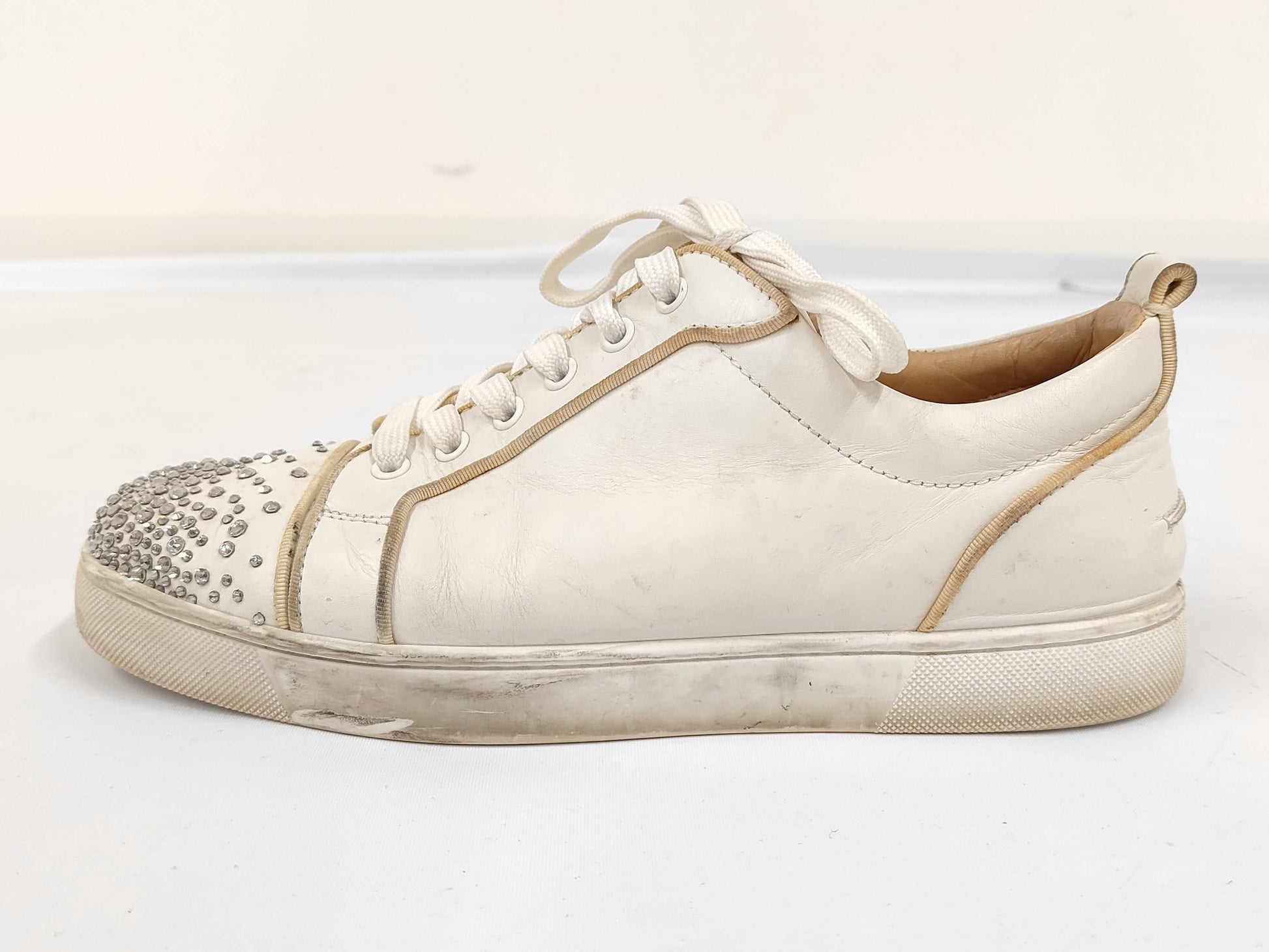 Christian Louboutin Sneakers Size 42 with Swarovski Crystals Men's Sneakers