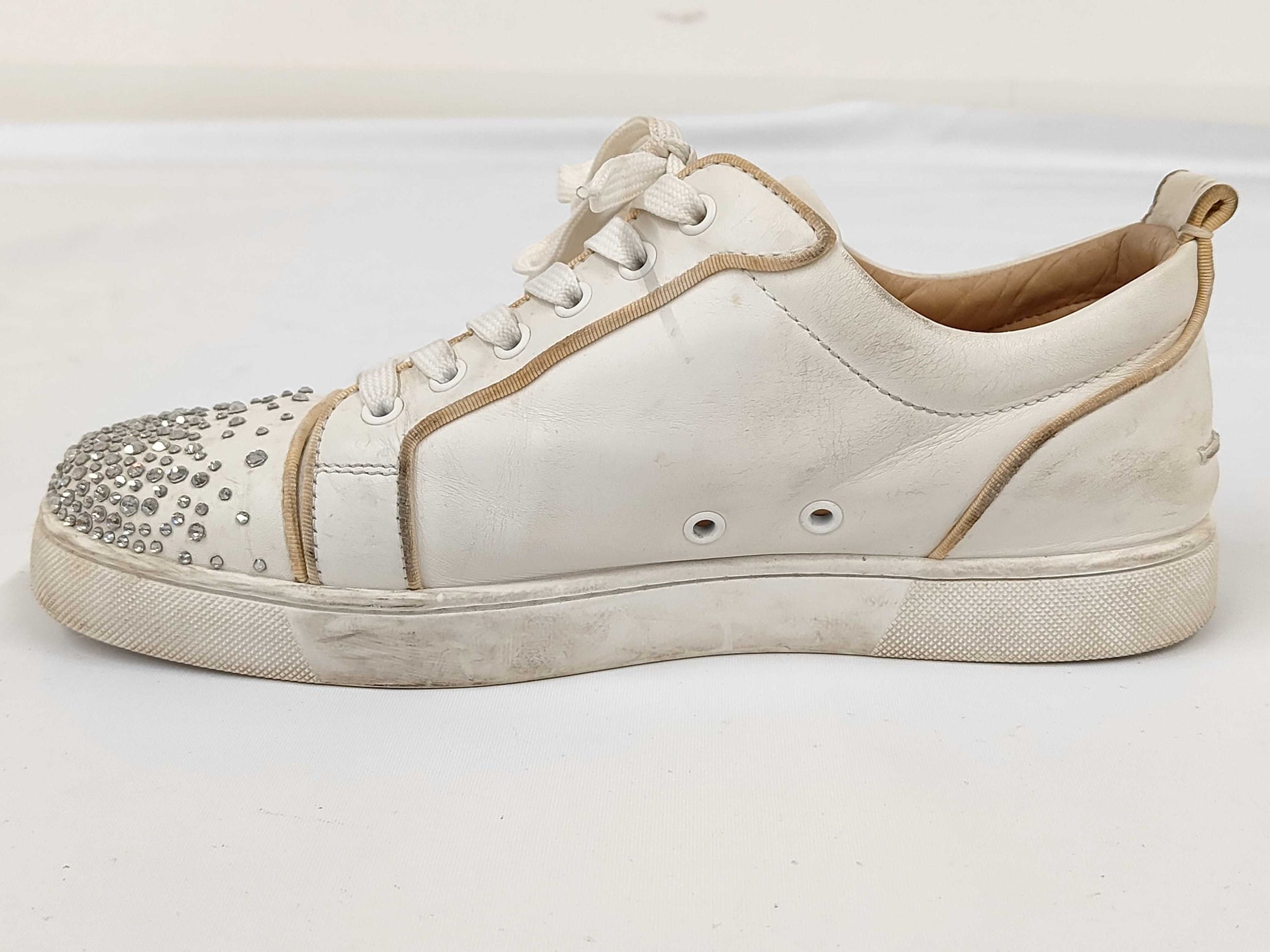 Christian Louboutin Sneakers Size 42 with Swarovski Crystals Men's Sneakers