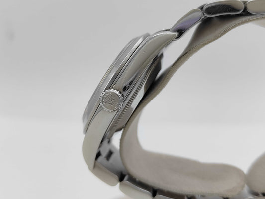 ROLEX 114270 Z493846 Black Dial Oyster Bracelet Men's Watch