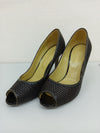 Sergio Rossi Leather Pumps Brown Size 37 1/2