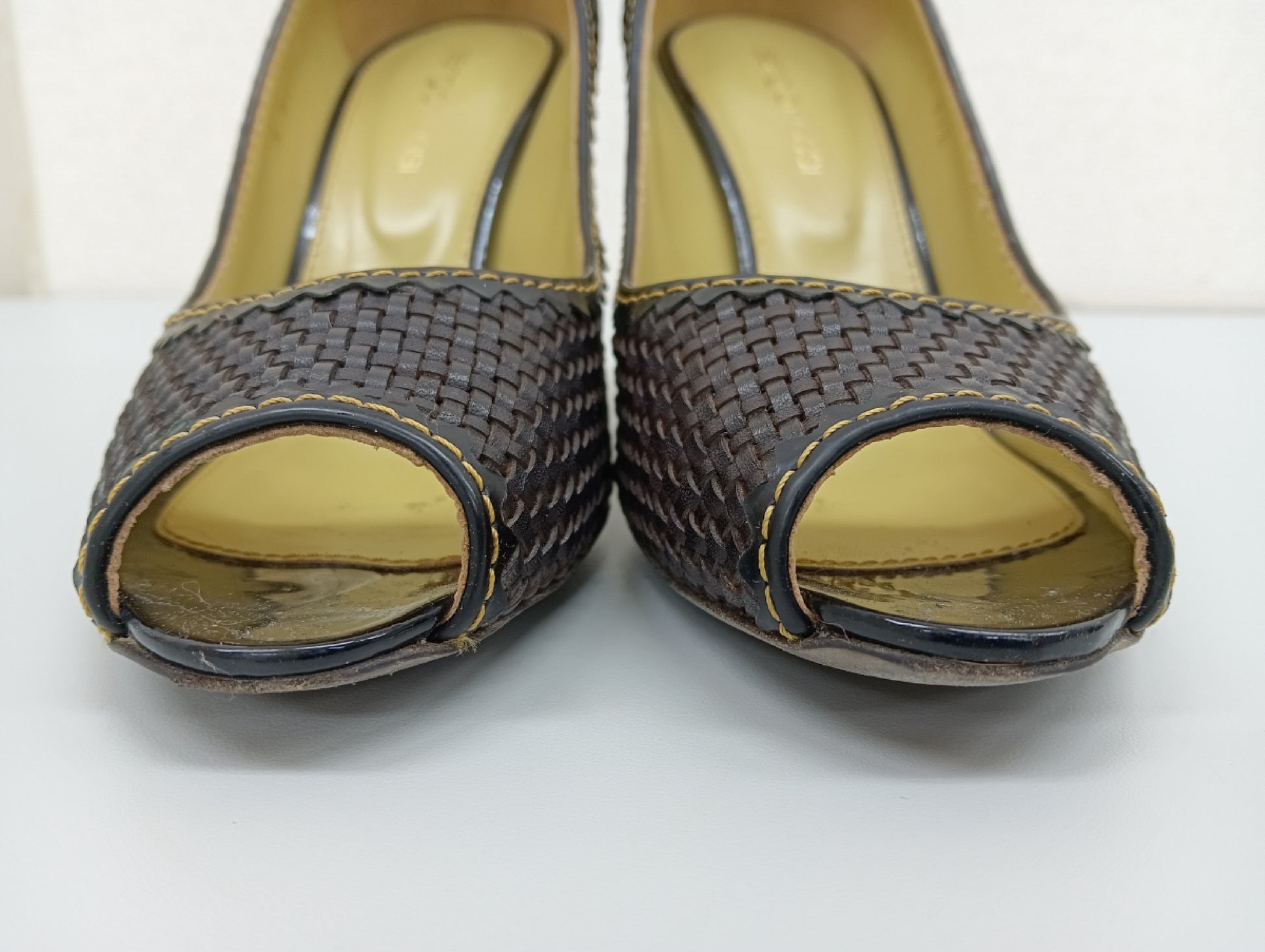 Sergio Rossi Leather Pumps Brown Size 37 1/2