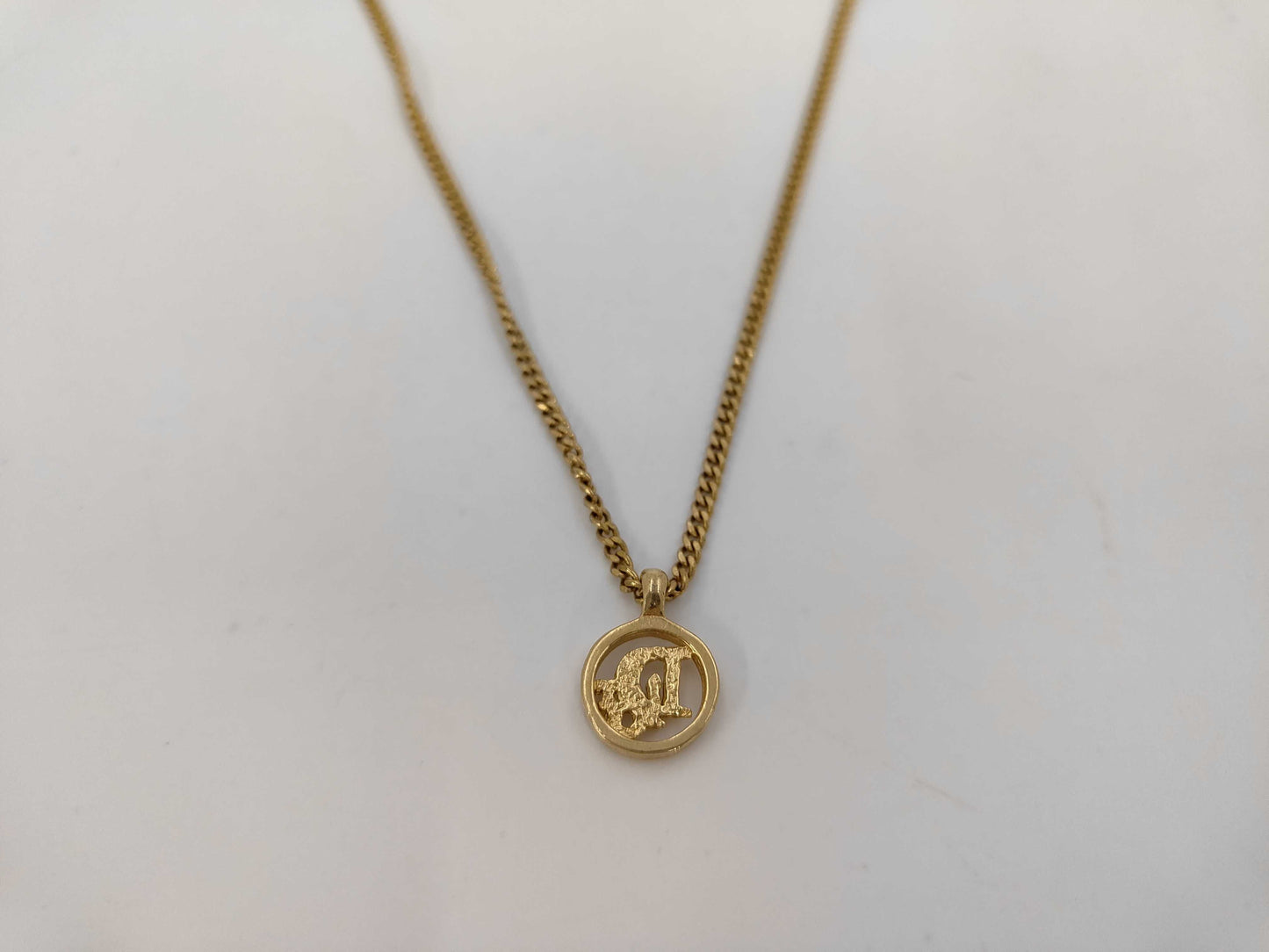 Dior Dior logo necklace necklace