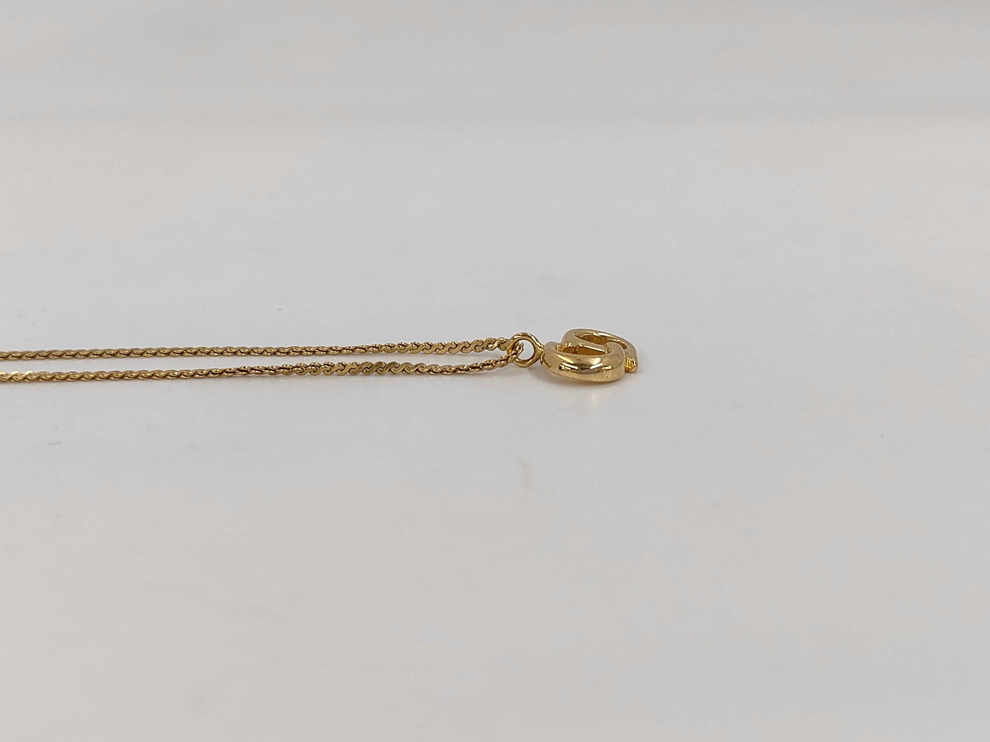 Dior CD logo necklace necklace