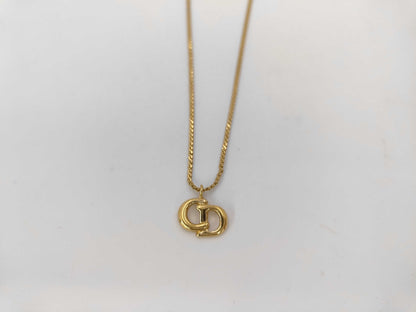 Dior CD logo necklace necklace