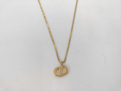 Dior CD logo necklace necklace