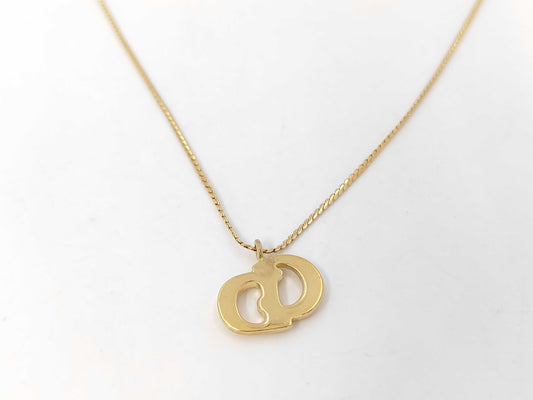 Dior CD logo necklace