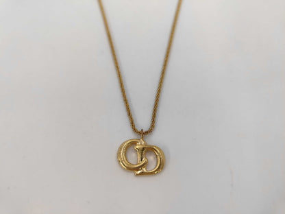 Dior CD logo necklace
