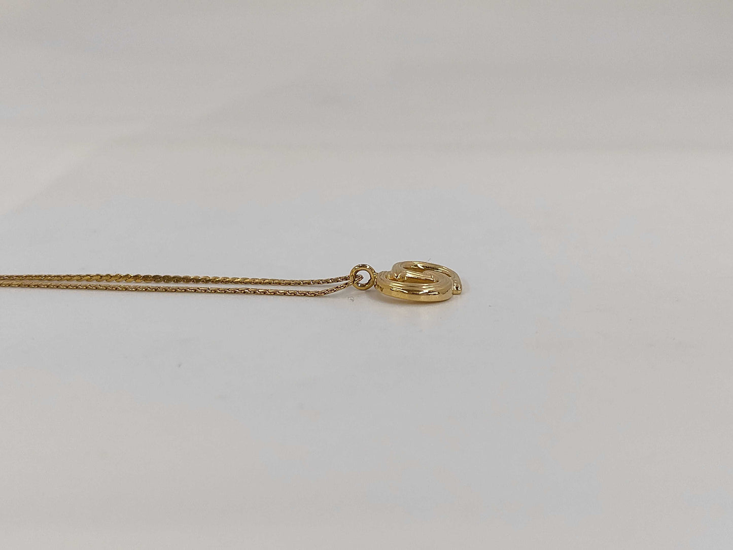 Dior CD logo necklace necklace